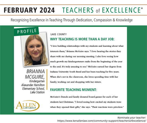 Teacher of Excellence