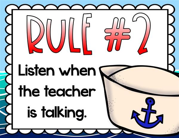 listen to teacher